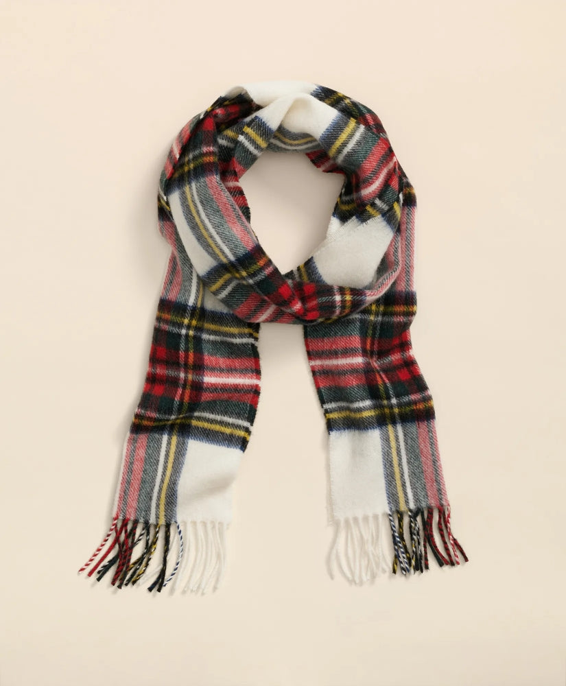 Merino Wool Tartan Scarf | Brooks Brothers online shop