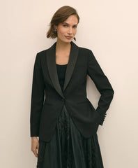 Crepe Shawl-Collar Dinner Jacket | Brooks Brothers on sale