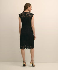 Cotton-Viscose Lace Dress | Brooks Brothers for sale