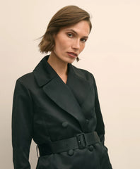 Taffeta Belted Trench Coat | Brooks Brothers for sale