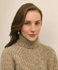 Alpaca-Wool Blend Relaxed Shimmer Turtleneck Sweater | Brooks Brothers cheap
