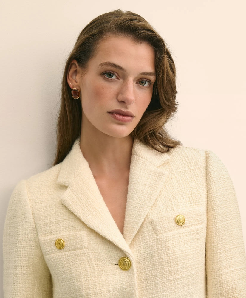 Boucle Notch-Lapel Jacket | Brooks Brothers cheap