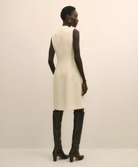 Boucle Sleeveless Button-Front Sheath Dress | Brooks Brothers online