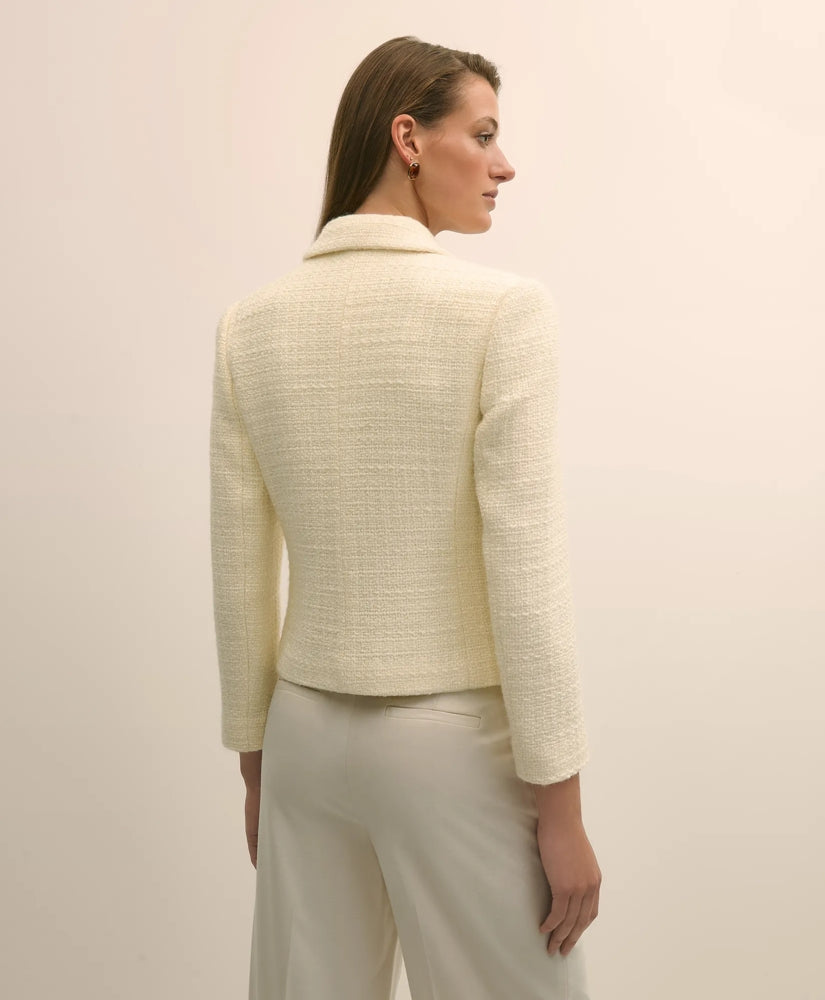 Boucle Notch-Lapel Jacket | Brooks Brothers cheap
