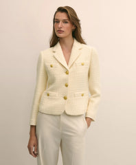 Boucle Notch-Lapel Jacket | Brooks Brothers cheap