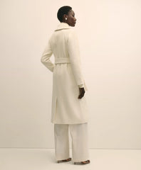 Wool Blend Shawl-Collar Wrap Coat | Brooks Brothers on sale