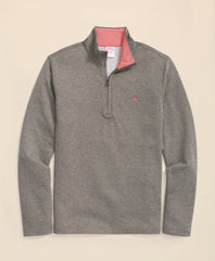 Cotton Blend Pique Quarter-Zip | Brooks Brothers for sale