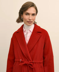 Wool Double-Faced Drawstring Waist Coat | Brooks Brothers cheap