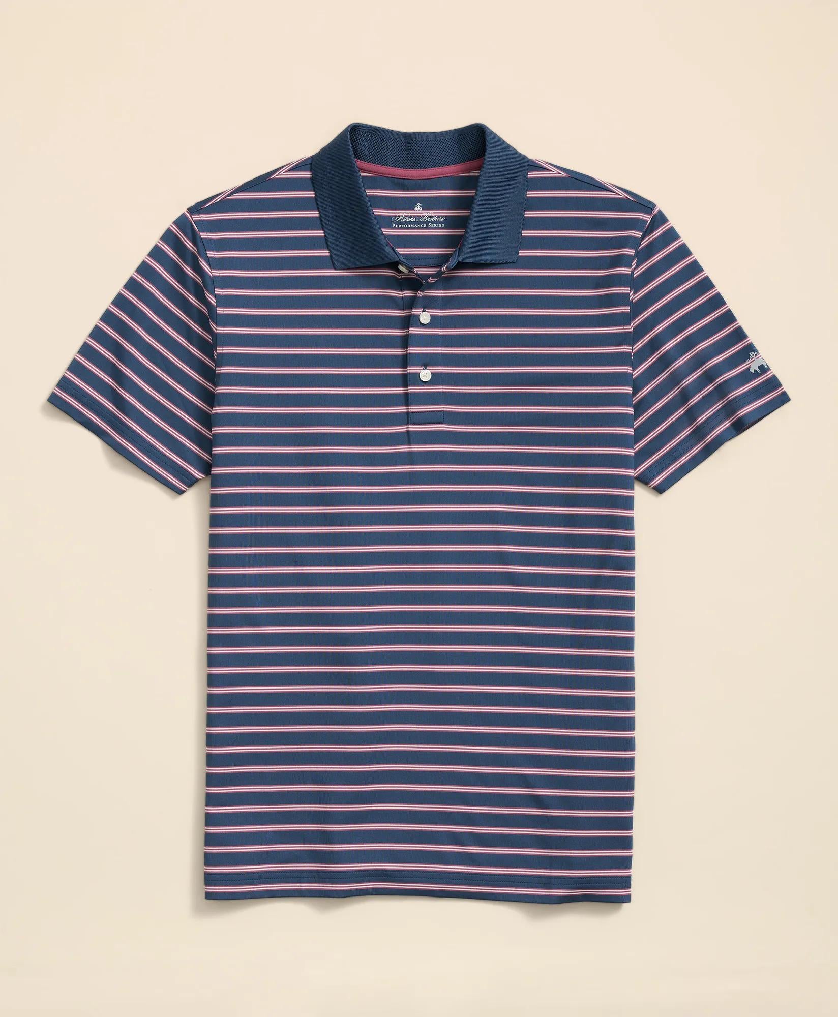 Performance Series BB#1 Striped Polo Shirt | Brooks Brothers sale