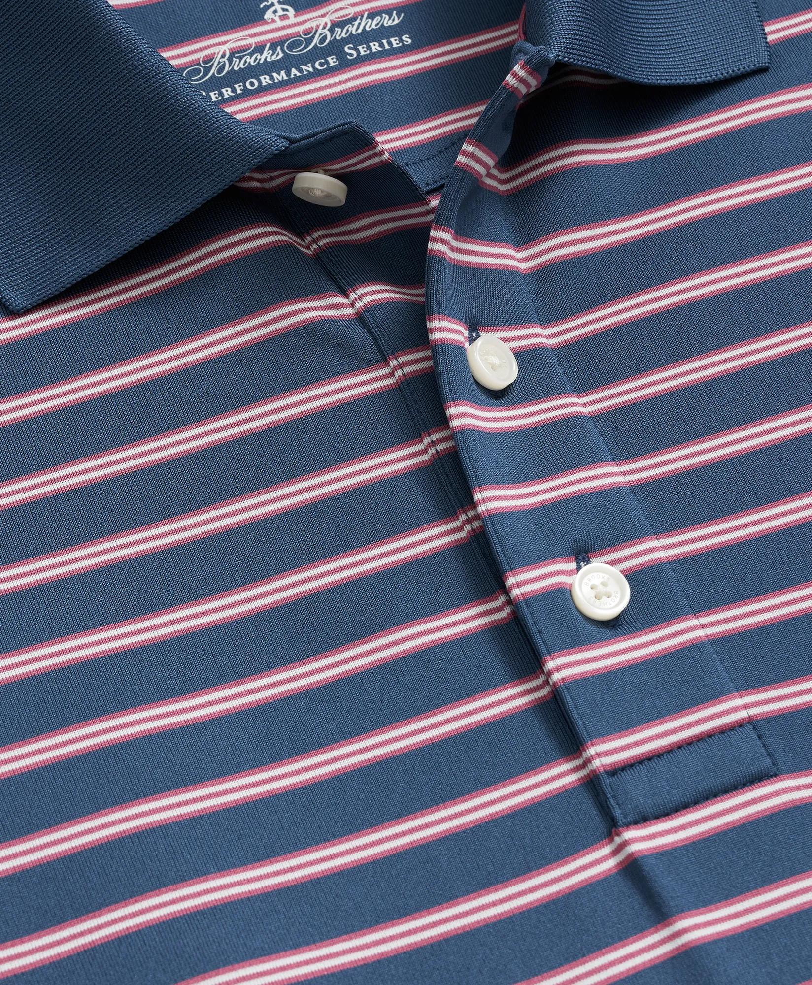 Performance Series BB#1 Striped Polo Shirt | Brooks Brothers sale