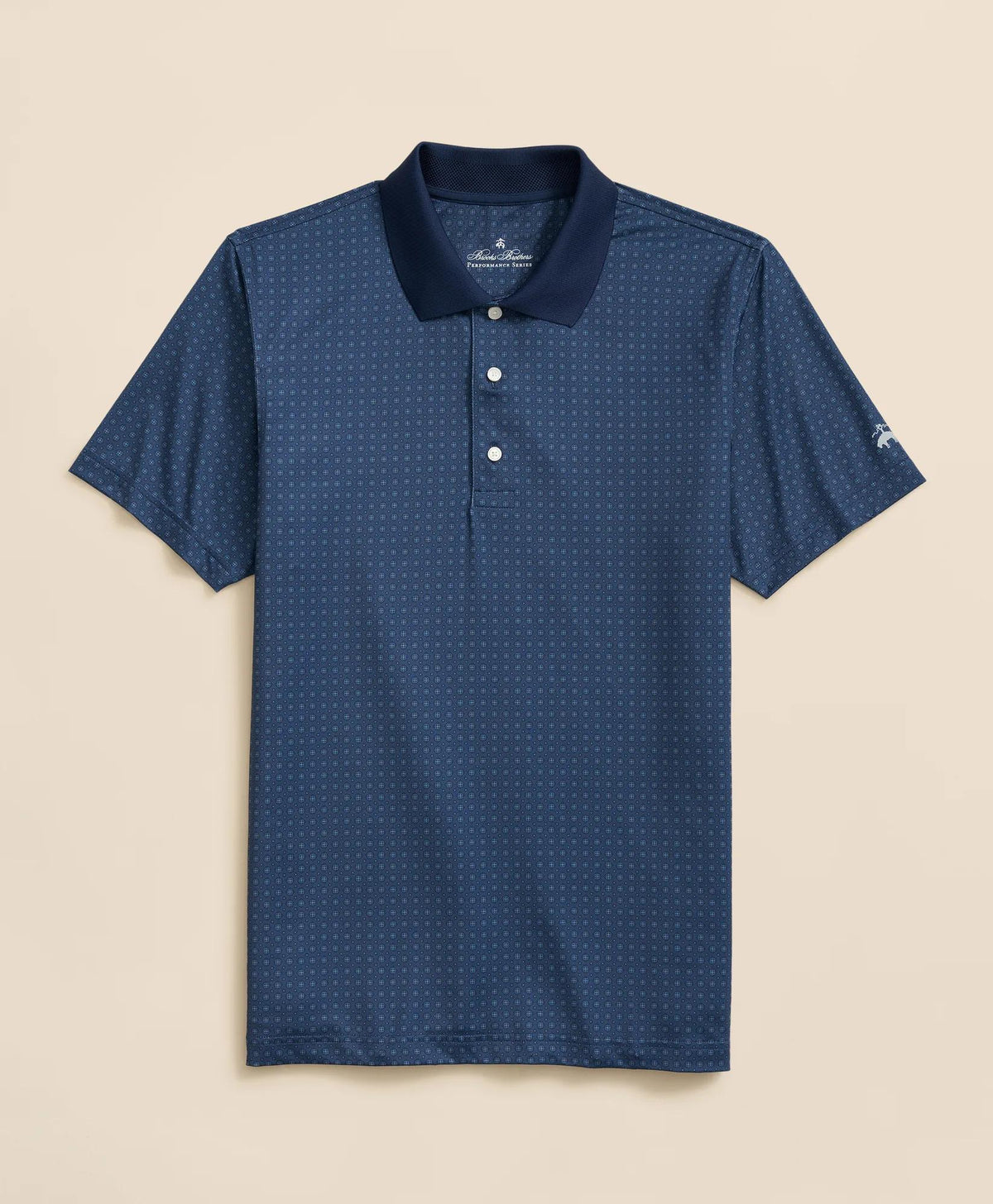 Performance Series Foulard Print Polo Shirt | Brooks Brothers online shop