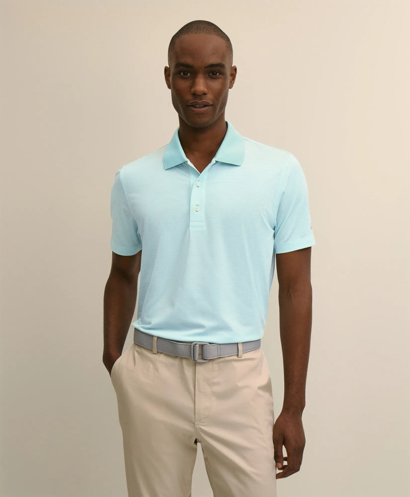 Performance Series Micro Stripe Jersey Polo Shirt | Brooks Brothers discount
