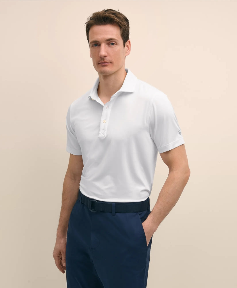 Performance Series Spread Collar Polo Shirt | Brooks Brothers on sale