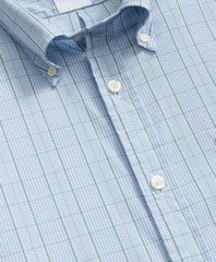 Performance Series Stretch Polo Button-Down Collar, Glen Plaid Sport Shirt | Brooks Brothers cheap