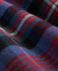 Portuguese Flannel Polo Button Down Collar, Bright Plaid Shirt | Brooks Brothers for sale