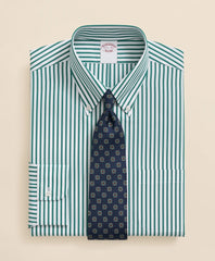 The Archive Supima® Cotton Bengal Stripe Dress Shirt | Brooks Brothers on sale