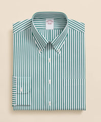 The Archive Supima® Cotton Bengal Stripe Dress Shirt | Brooks Brothers on sale