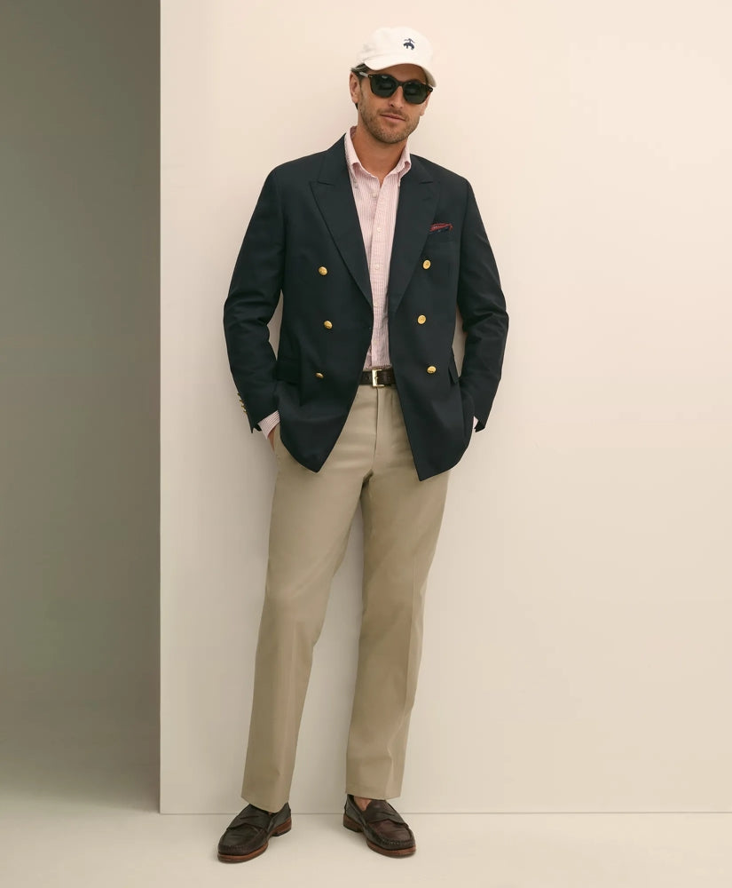 Regular Fit Stretch Cotton Advantage Chino® Pants | Brooks Brothers on sale