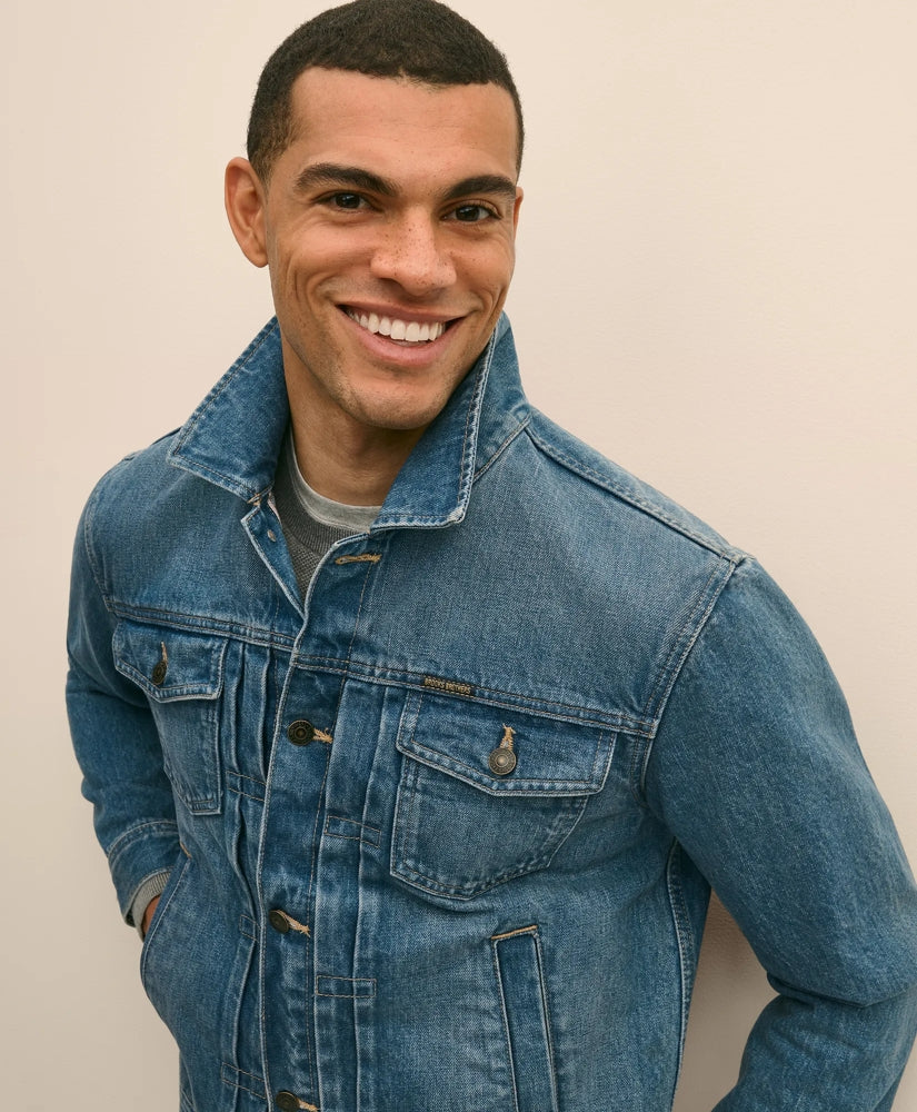 Selvedge Denim Jacket | Brooks Brothers discount
