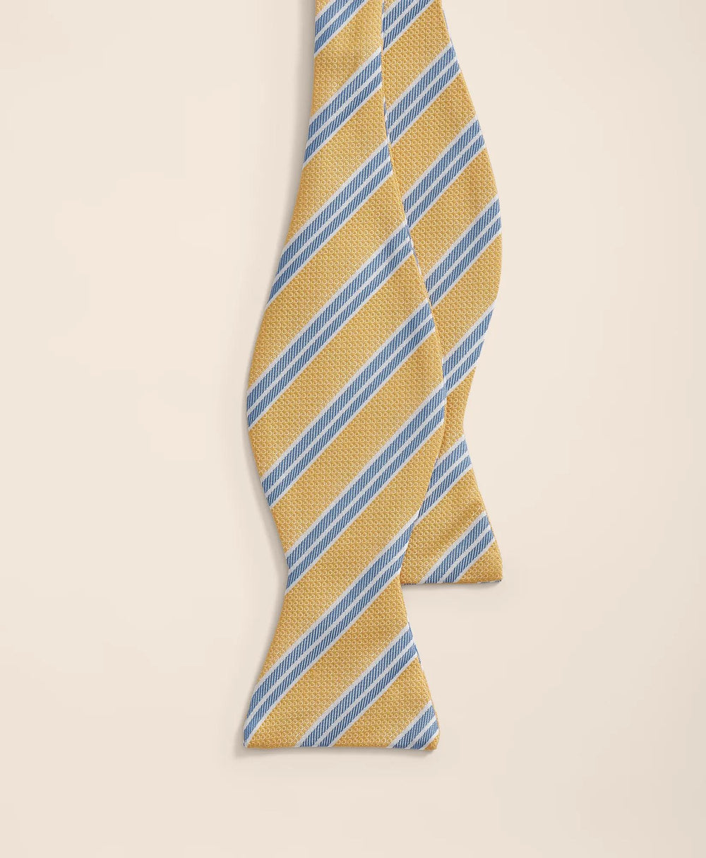 Silk BB#2 Stripe Bow Tie | Brooks Brothers sale