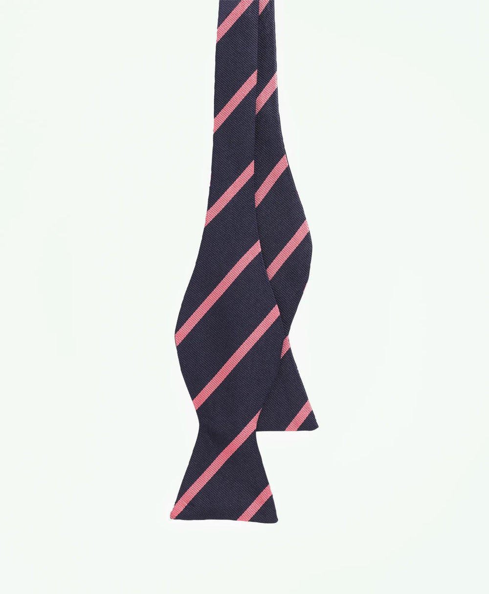 Silk BB#3 Rep Striped Bow Tie | Brooks Brothers for sale