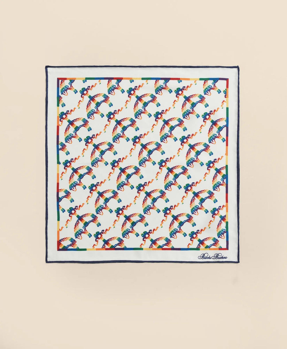 Silk Pride Pocket Square | Brooks Brothers discount