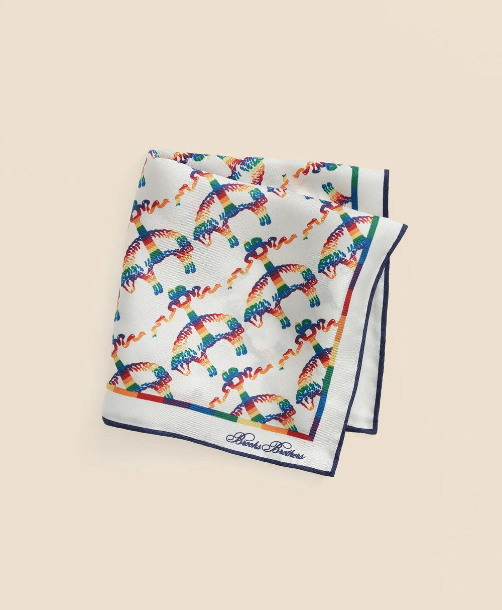 Silk Pride Pocket Square | Brooks Brothers discount