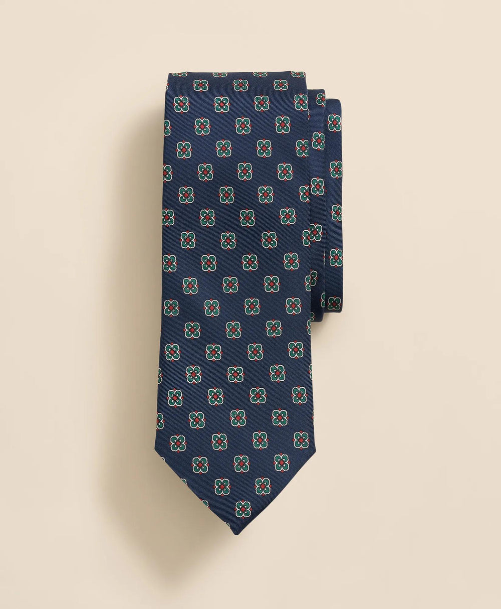 Silk Spaced Flower Tie | Brooks Brothers online