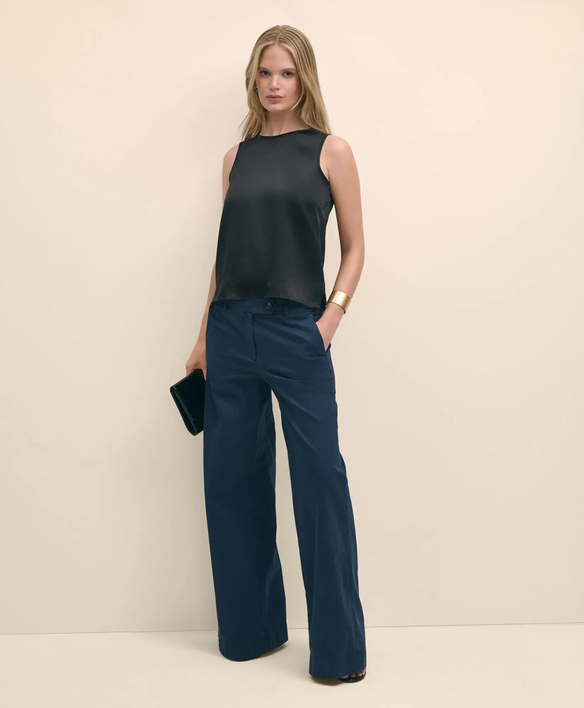 Sleeveless Shell in Washable Silk | Brooks Brothers cheap