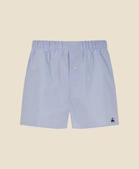 Slim Fit Cotton Broadcloth Striped Boxers | Brooks Brothers sale