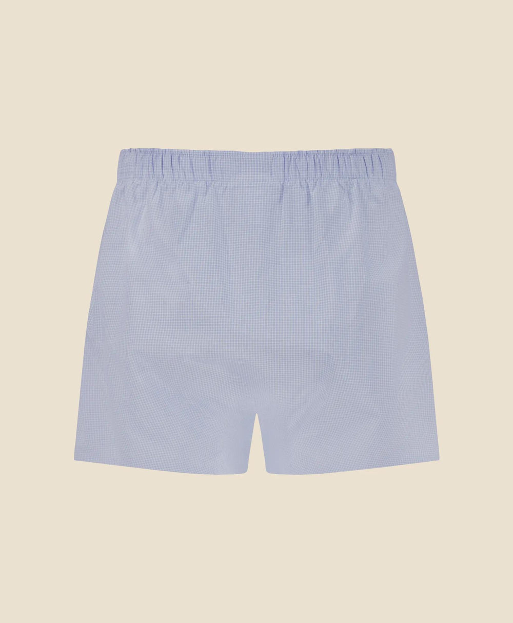 Slim Fit Cotton Broadcloth Windowpane Boxers | Brooks Brothers cheap