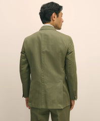 Slim Fit Fine Twill Washed Linen-Cotton Suit Jacket | Brooks Brothers for sale