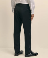 Slim Fit Merino Wool Twill 1818 Tuxedo Pants | Brooks Brothers on sale