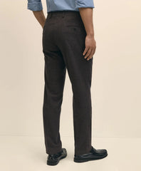 Slim Fit Mini-Houndstooth Suit Pants in Brushed-Cotton | Brooks Brothers on sale