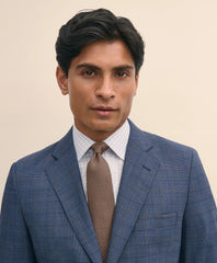 Slim Fit Wool Checked 1818 Suit | Brooks Brothers on sale