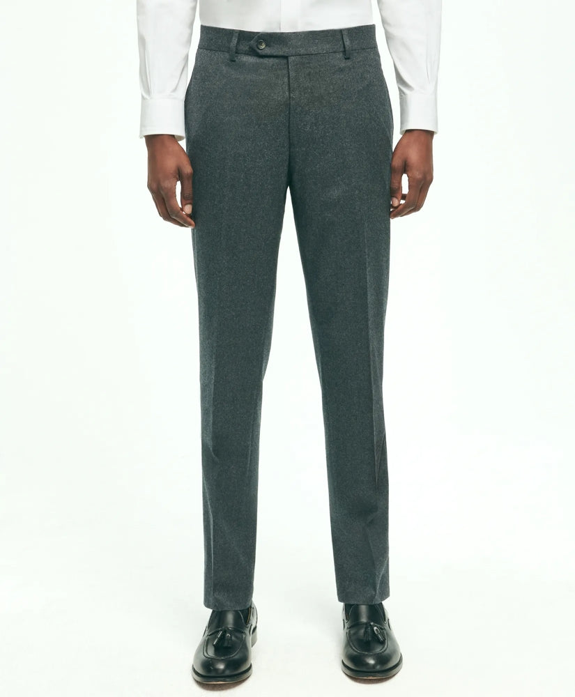 Slim Fit Wool Flannel Dress Pants | Brooks Brothers sale