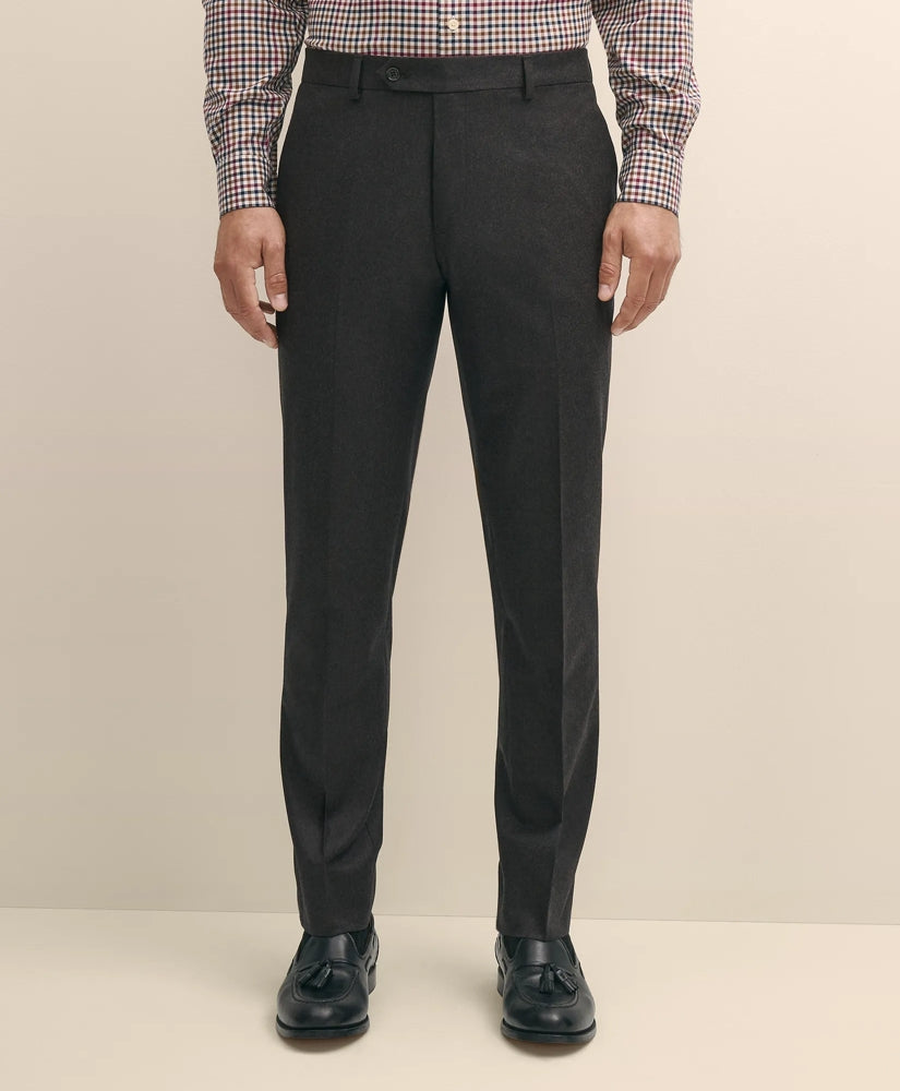Slim Fit Wool Flannel Dress Pants | Brooks Brothers sale