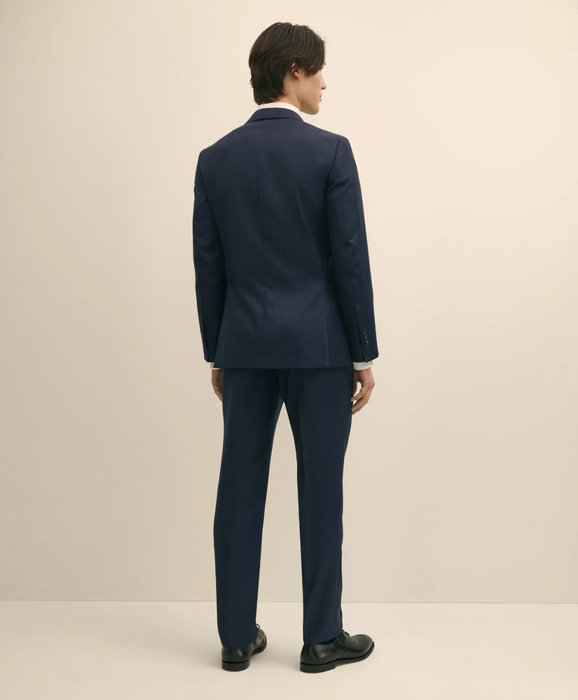 Slim Fit Wool Pinstripe 1818 Suit | Brooks Brothers discount