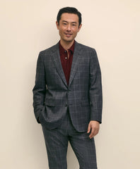 Slim Fit Wool Windowpane 1818 Suit | Brooks Brothers on sale