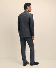 Slim Fit Wool Windowpane 1818 Suit | Brooks Brothers on sale