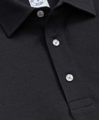 Spread Collar Long-Sleeve Polo Shirt | Brooks Brothers online
