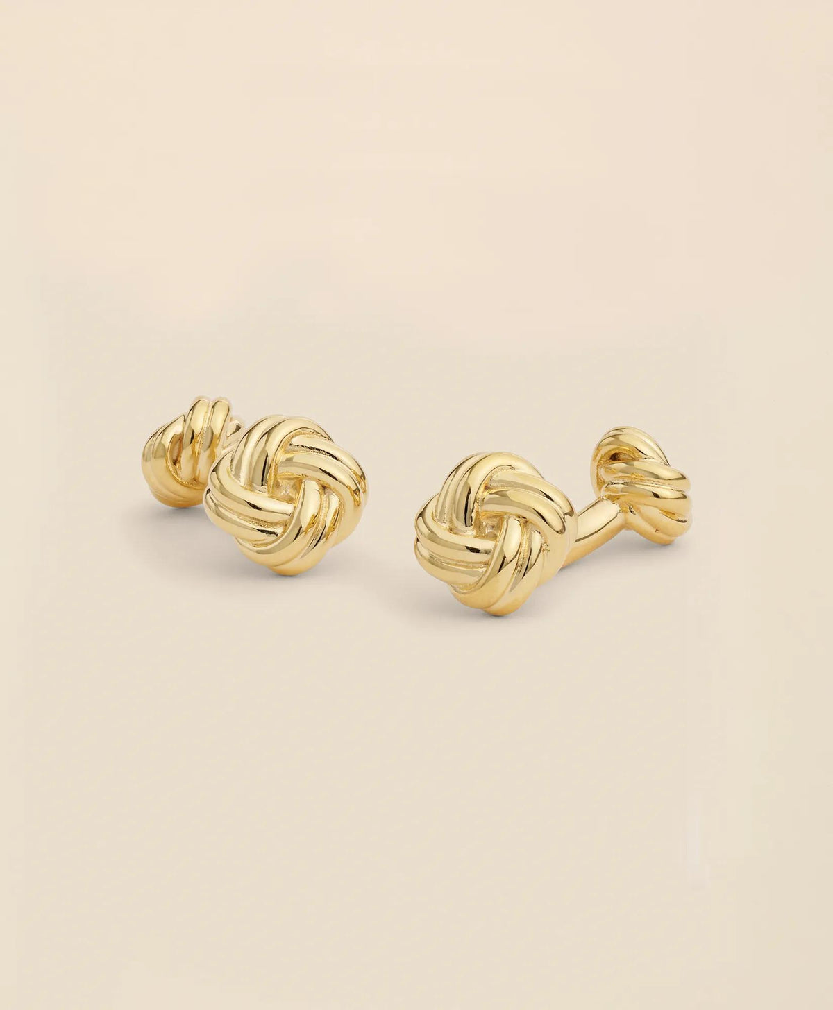 Sterling Silver Gold-Plated Knot Cufflinks | Brooks Brothers cheap