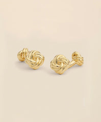 Sterling Silver Gold-Plated Knot Cufflinks | Brooks Brothers cheap