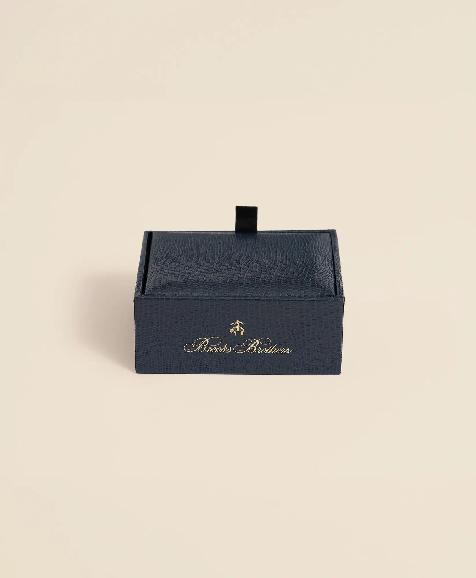 Sterling Silver Rhodium-Plated Knot Cufflinks | Brooks Brothers on sale