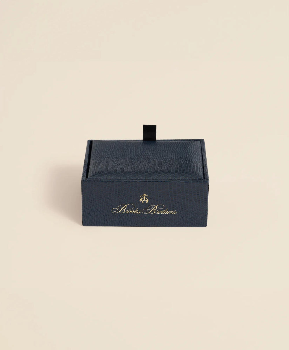 Sterling Silver Rhodium-Plated Knot Cufflinks | Brooks Brothers on sale
