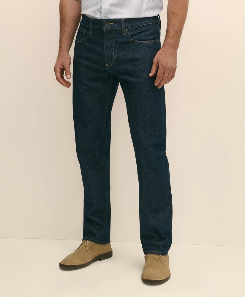 Straight Fit Denim Jeans | Brooks Brothers discount