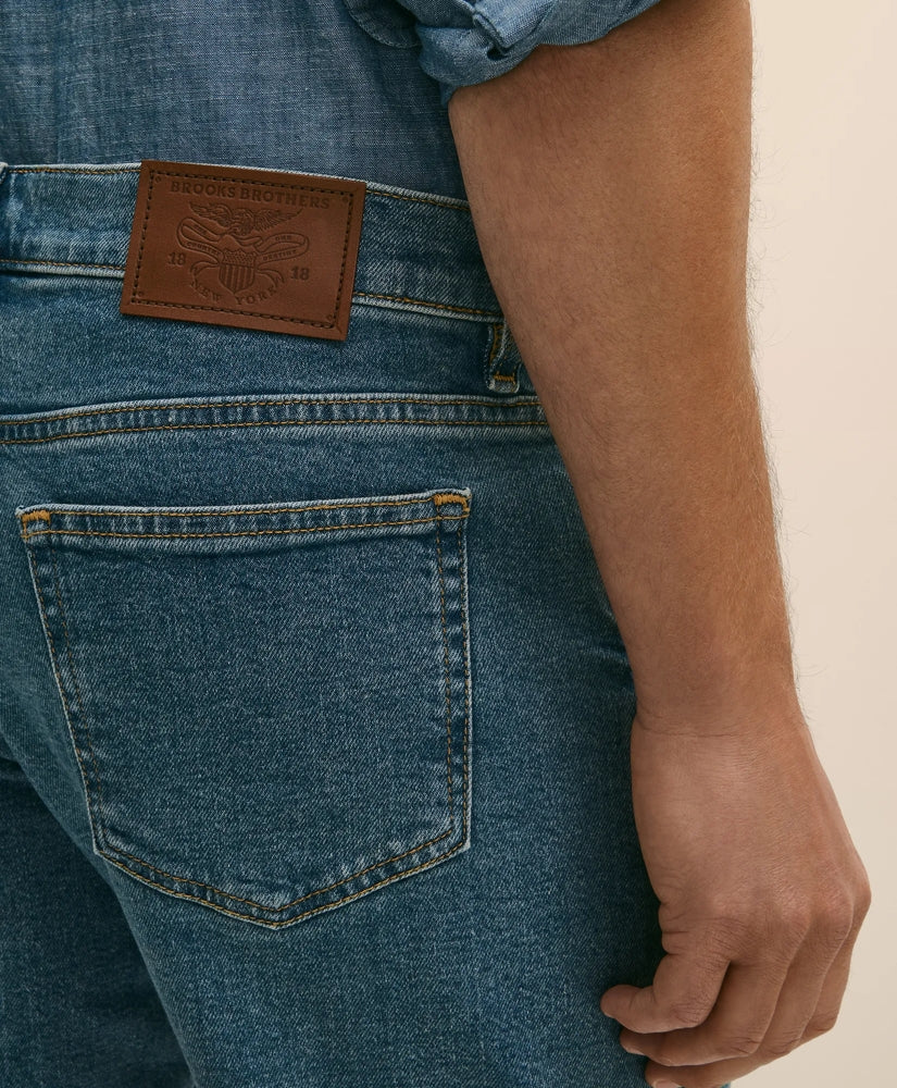Straight Fit Denim Jeans | Brooks Brothers on sale
