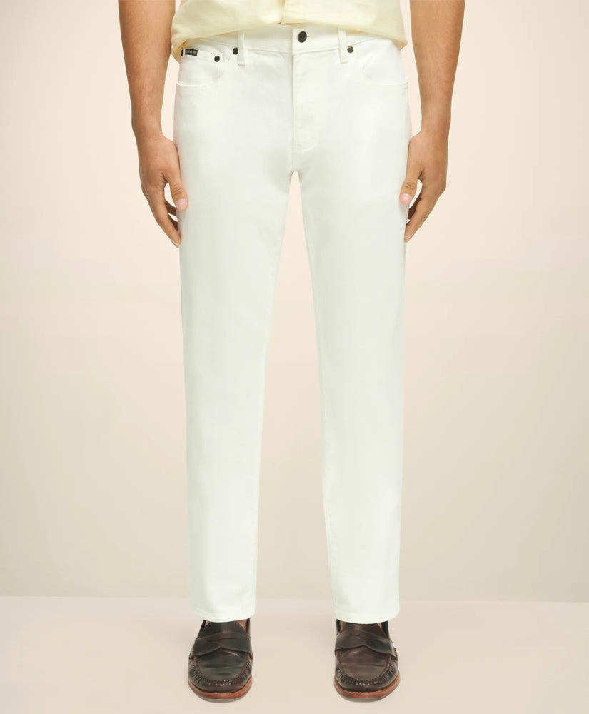Straight Fit Denim Jeans | Brooks Brothers online shop