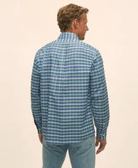 Stretch Non-Iron Oxford Button-Down Collar, Tartan Sport Shirt | Brooks Brothers on sale