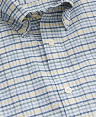 Stretch Non-Iron Oxford Button-Down Collar, Tattersall Sport Shirt | Brooks Brothers for sale